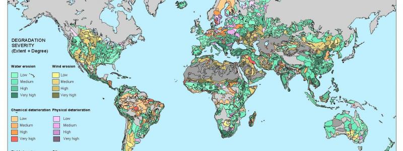 Global Assessment Of Human-induced Soil Degradation (GLASOD)